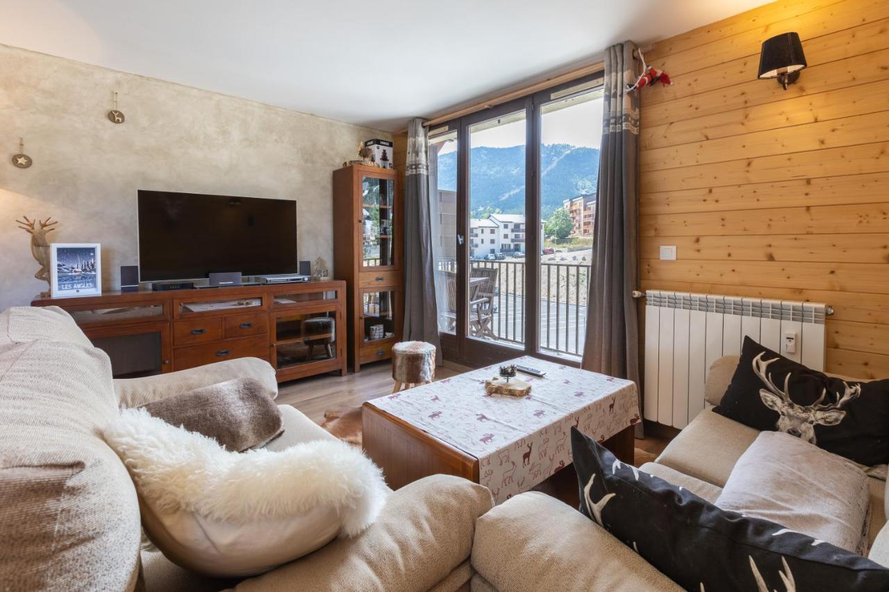 Ferienwohnung Le Repaire Du Cerf - Triplex Avec Balcon Les Angles  Exterior foto